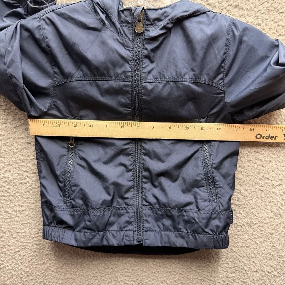 GAP Jacket Toddler Boys Size 2T Navy Blue Jersey-Lined Windbreaker Jacket 2T